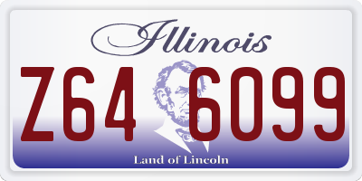IL license plate Z646099