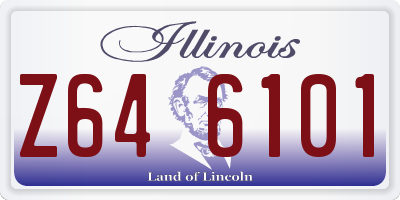 IL license plate Z646101