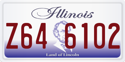IL license plate Z646102