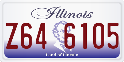 IL license plate Z646105