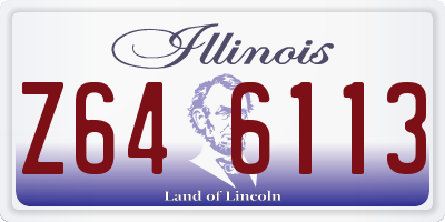 IL license plate Z646113