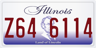 IL license plate Z646114