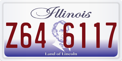 IL license plate Z646117