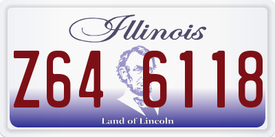 IL license plate Z646118