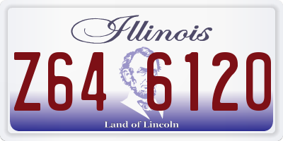IL license plate Z646120