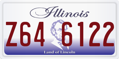 IL license plate Z646122