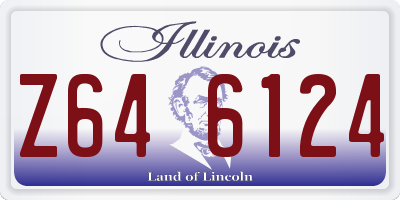 IL license plate Z646124