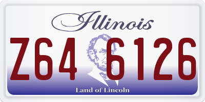 IL license plate Z646126