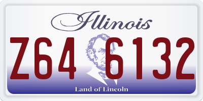 IL license plate Z646132