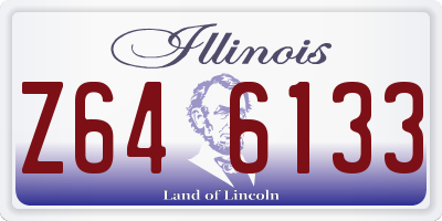 IL license plate Z646133