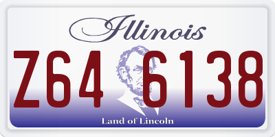 IL license plate Z646138
