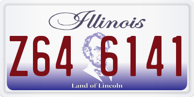 IL license plate Z646141