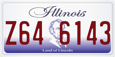 IL license plate Z646143