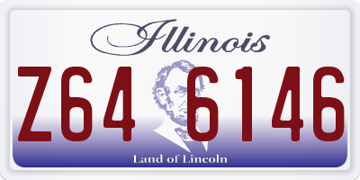 IL license plate Z646146