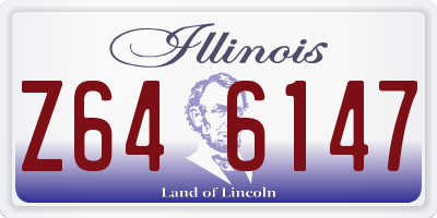 IL license plate Z646147