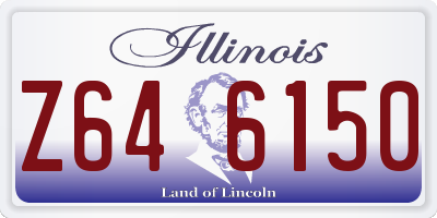 IL license plate Z646150