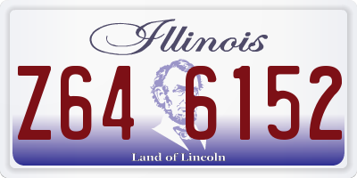 IL license plate Z646152