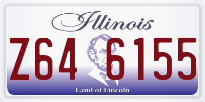 IL license plate Z646155