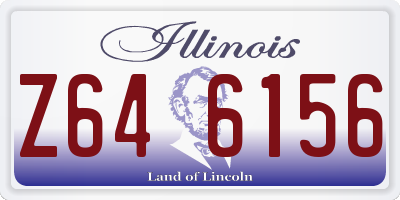 IL license plate Z646156