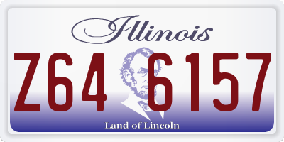 IL license plate Z646157