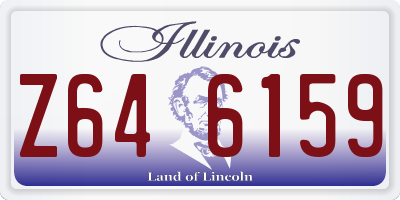 IL license plate Z646159