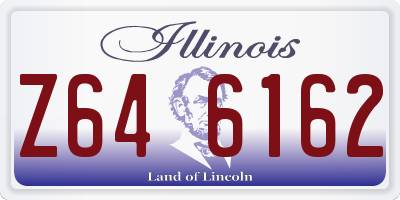 IL license plate Z646162
