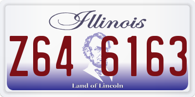 IL license plate Z646163
