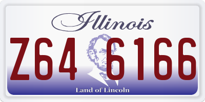 IL license plate Z646166