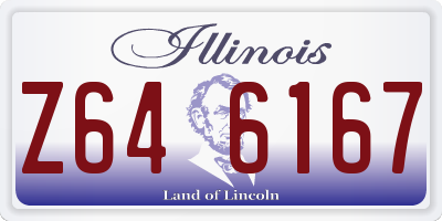 IL license plate Z646167
