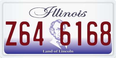 IL license plate Z646168