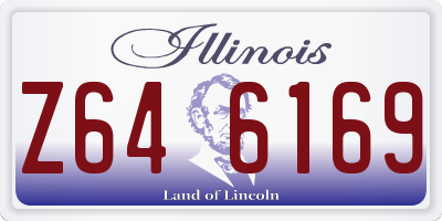 IL license plate Z646169