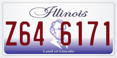 IL license plate Z646171