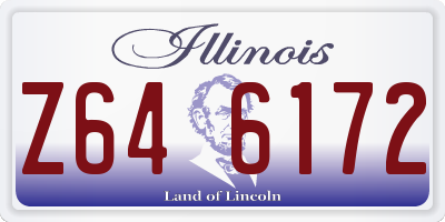 IL license plate Z646172