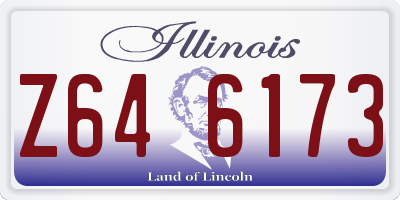 IL license plate Z646173
