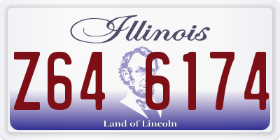 IL license plate Z646174
