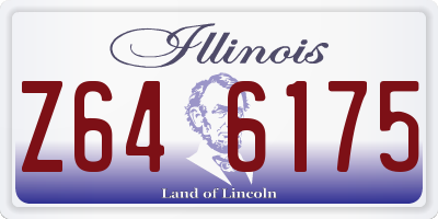 IL license plate Z646175