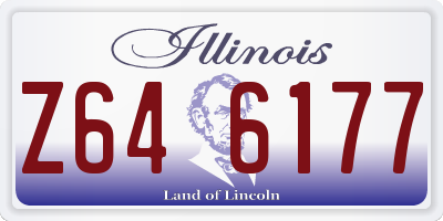 IL license plate Z646177