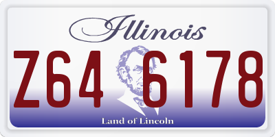 IL license plate Z646178