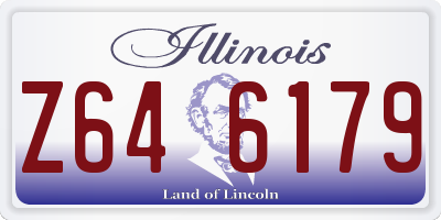 IL license plate Z646179