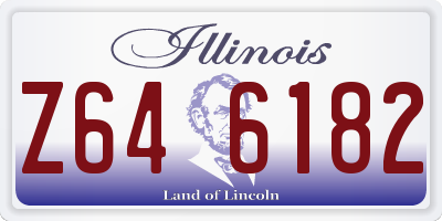 IL license plate Z646182