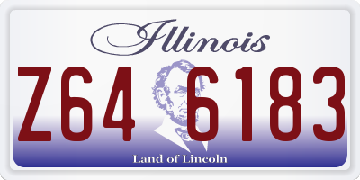 IL license plate Z646183
