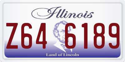 IL license plate Z646189