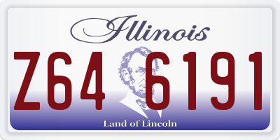 IL license plate Z646191