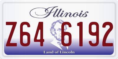 IL license plate Z646192