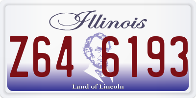IL license plate Z646193