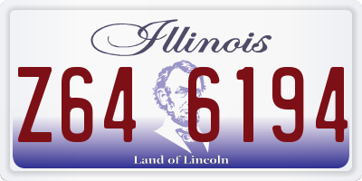 IL license plate Z646194