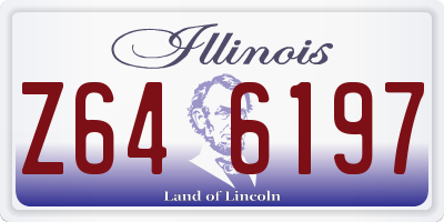 IL license plate Z646197