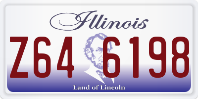 IL license plate Z646198