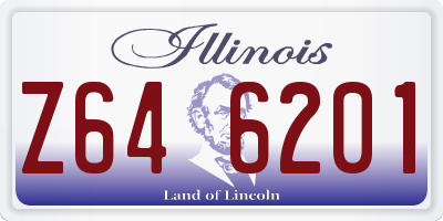 IL license plate Z646201