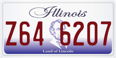 IL license plate Z646207